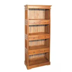 Etagère AYAN 6 Tiroirs Bois Teck