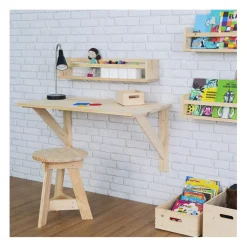 Etagère murale petit modèle en pin massif