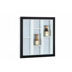 Etagère Murale Septem Noir Et Blanc