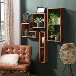 Etagère murale SIXTINE carrée 1 niche