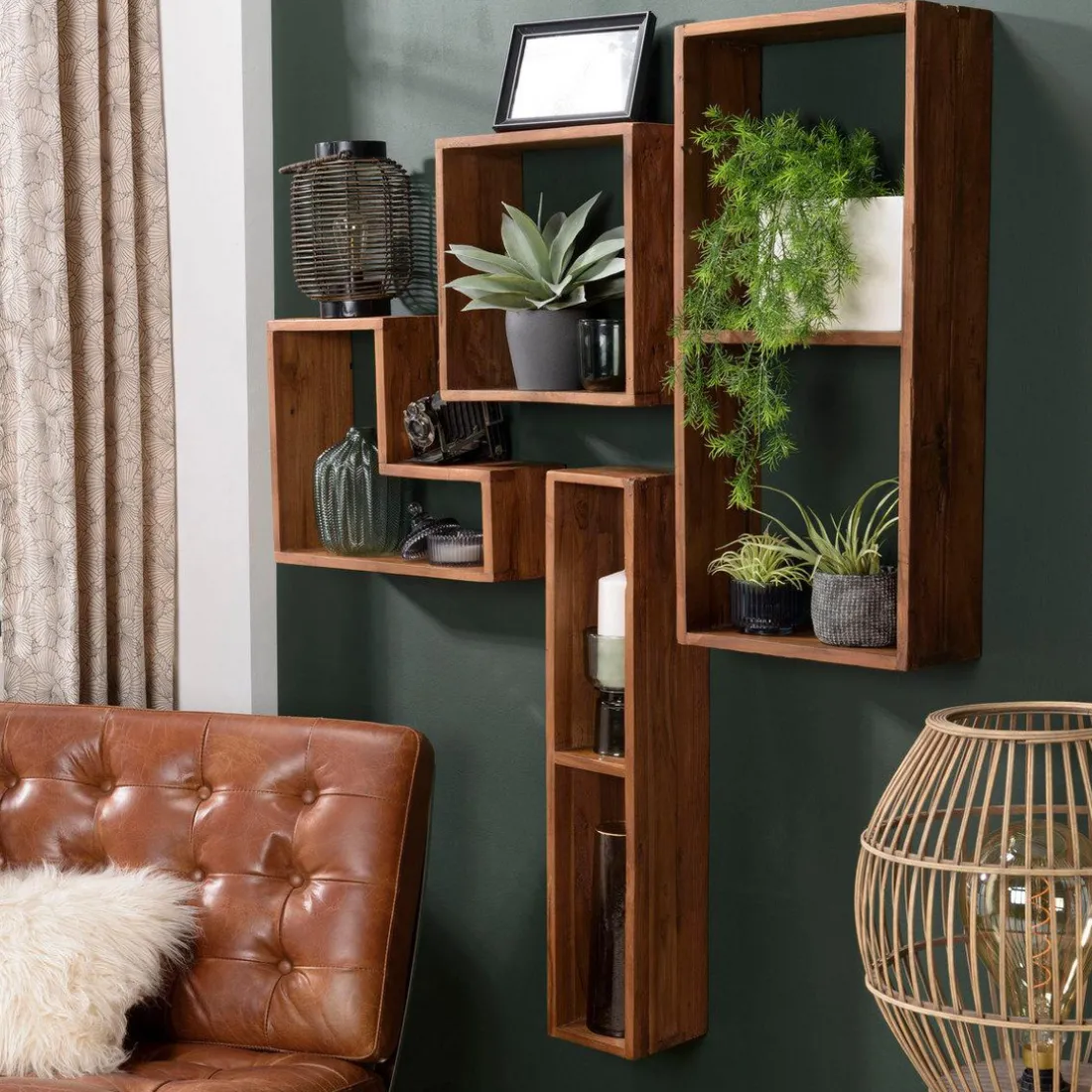 Etagère murale SIXTINE forme