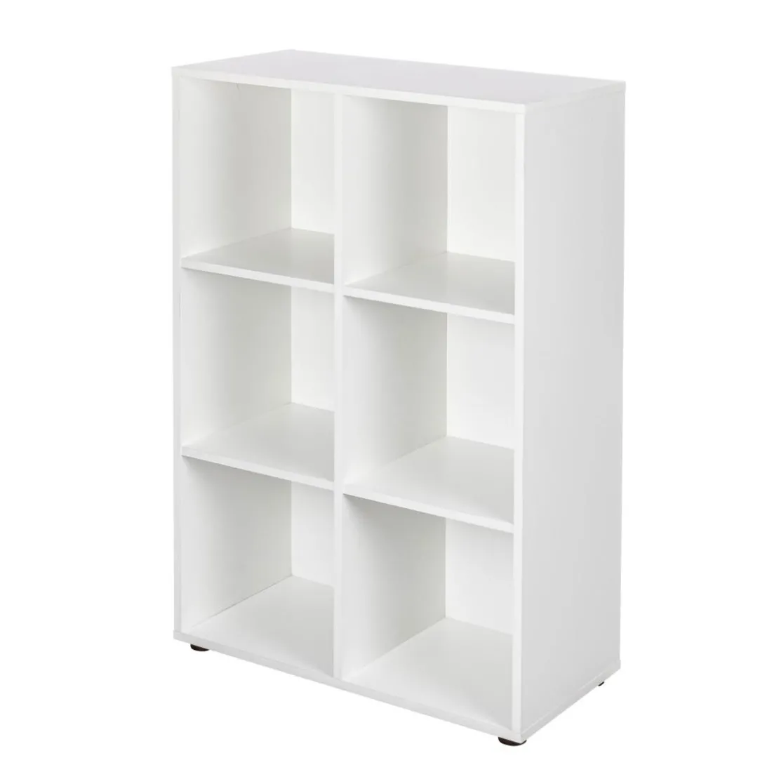 Etagère NUORO 6 casiers blanc