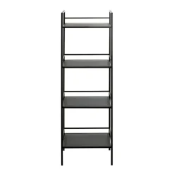 Etagère quatre niveaux en métal noir
