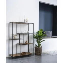 Etagère VITA Noir Et Naturel