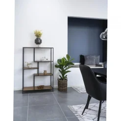 Etagère VITA Noir Et Naturel