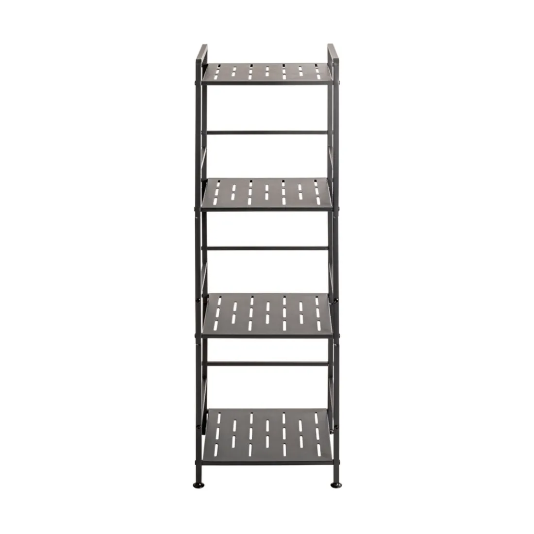 Etagères en métal peint époxy anthracite