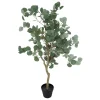 Eucalyptus artificiel Cony Pot noir