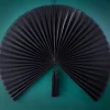 Eventail Décoratif FAN Noir