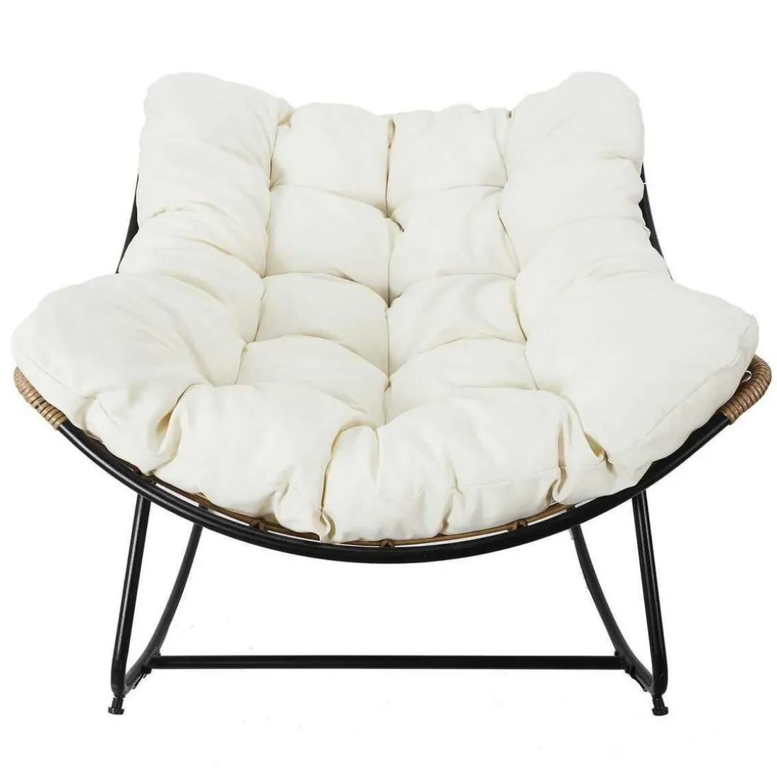 Fauteuil A Bascule Coussin
