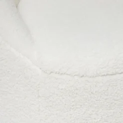 Fauteuil A Bouclettes Romi Blanc