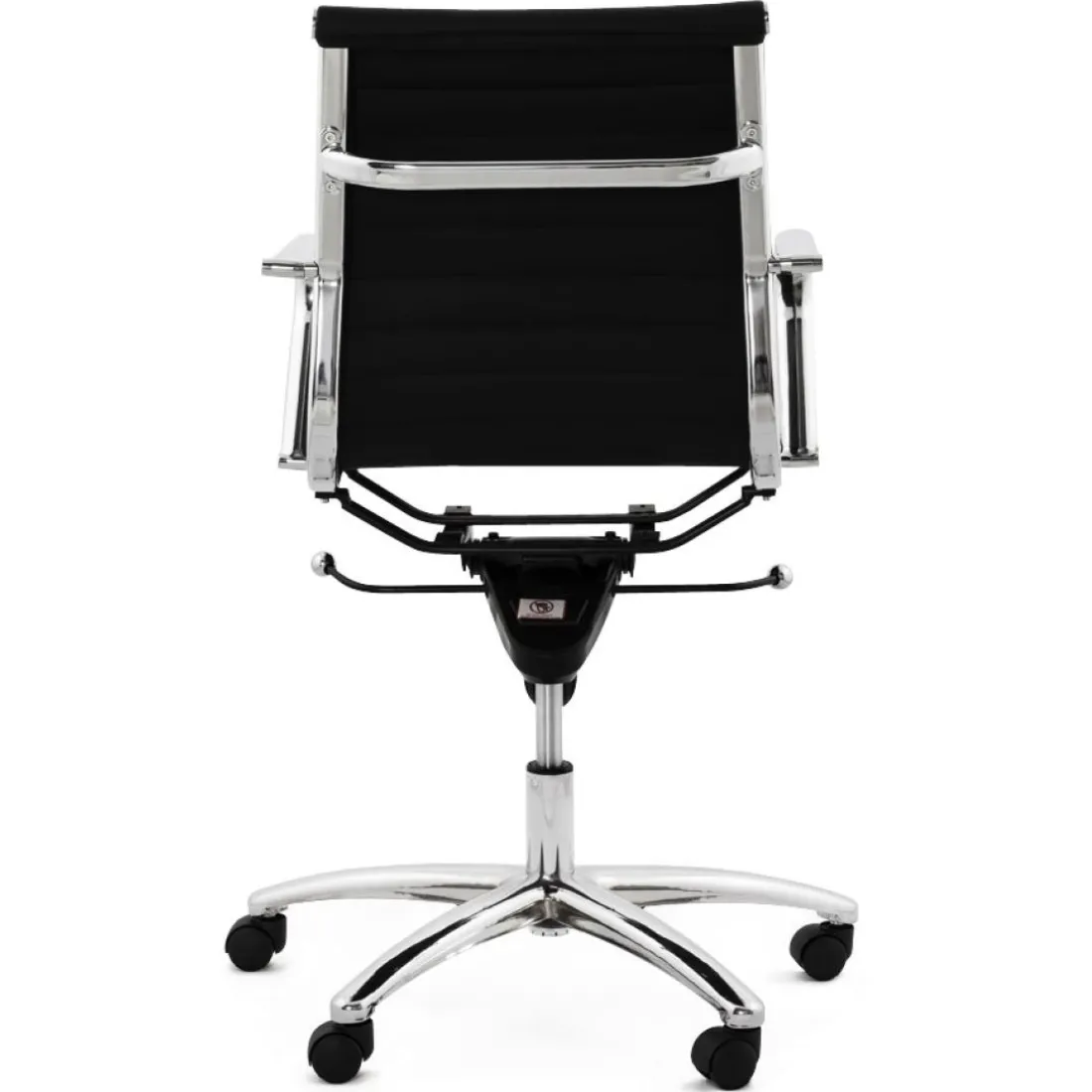 Fauteuil de bureau design 'MEGA' en matière synthétique noire