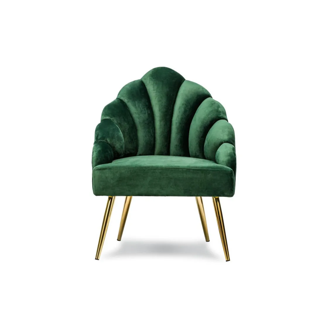 Fauteuil de salon en Métal Vert Design