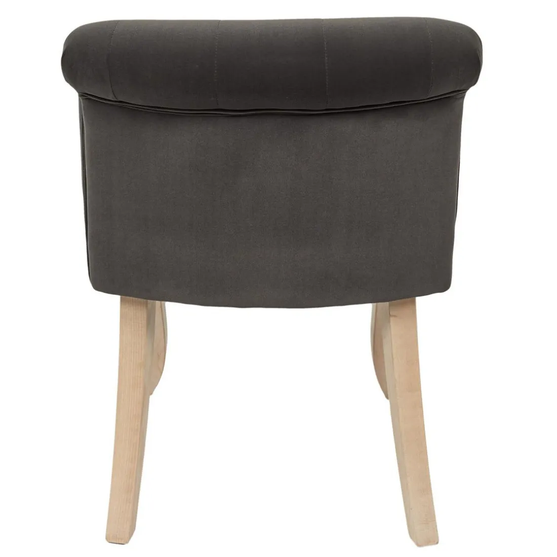 Fauteuil ELEONOR Velours Gris