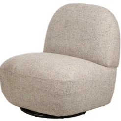 Fauteuil Swivel Pivotant Scandinave Design gris
