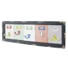 garderobe murale 5 crochets multicolores