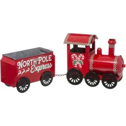 Grand Modèle Métal Train Rouge