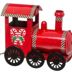 Grand Modèle Métal Train Rouge