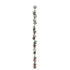 Guirlande Bois Givre multicolore