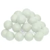 Guirlande LED, 20 boules, vert céladon
