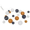 Guirlande LED Multicolore en coton