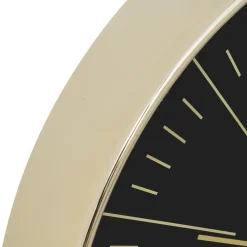 Horloge verre rose et noir