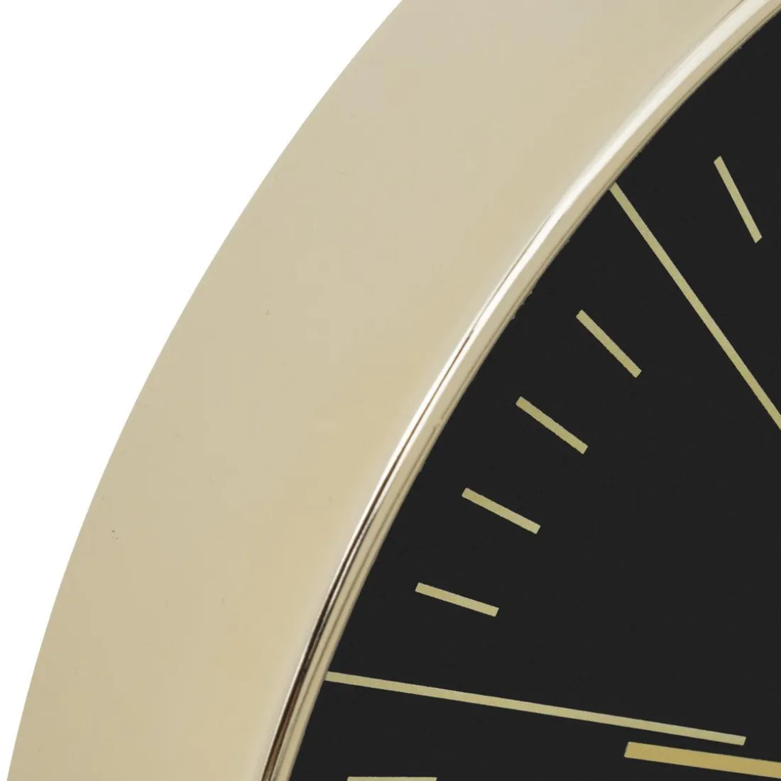 Horloge verre rose et noir