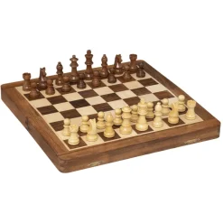 Jeu d?échec en bois 30.5x30.5