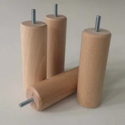 Jeu de 4 pieds bois