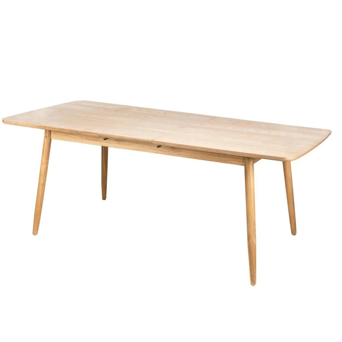La table à manger CORTE design intempore style scandinave élégant 6 à 8 personnes rallonges extensibles