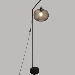 Lampadaire EMIE Arc Métal Noir