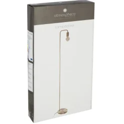 Lampadaire métal doré H150