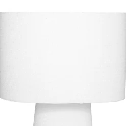 Lampe à poser design en tissu