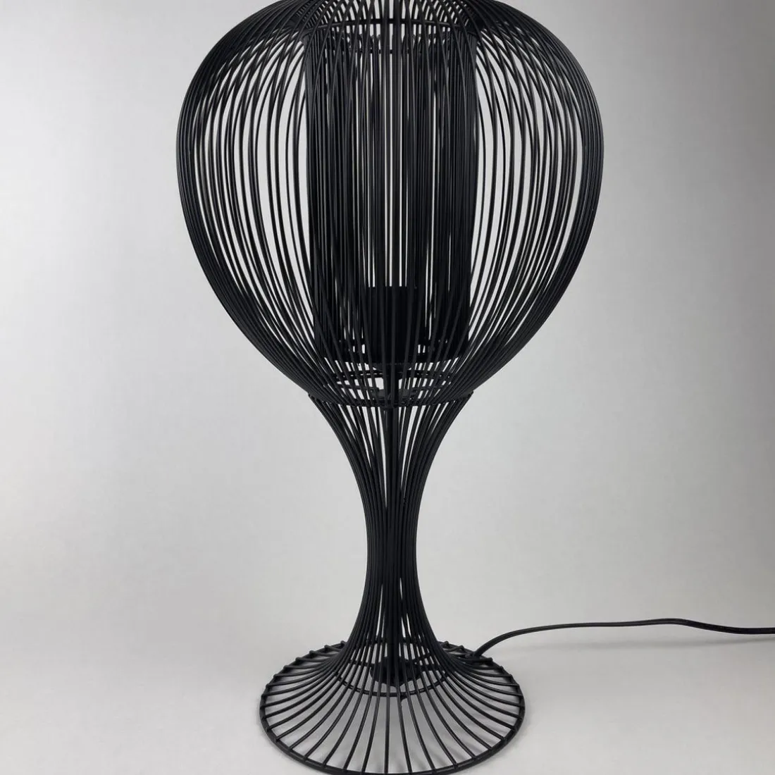 Lampe à poser en Métal Noir