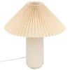 Lampe à poser Talya Porcelaine Beige
