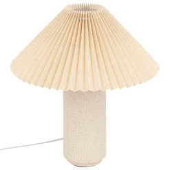Lampe à poser Talya Porcelaine Beige