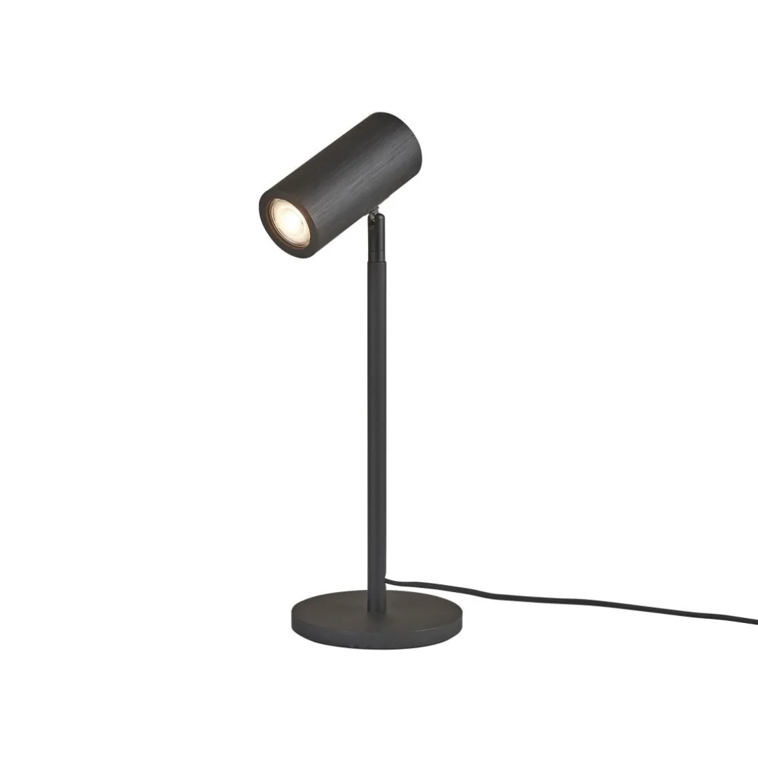 Lampe de table bambou Java noir