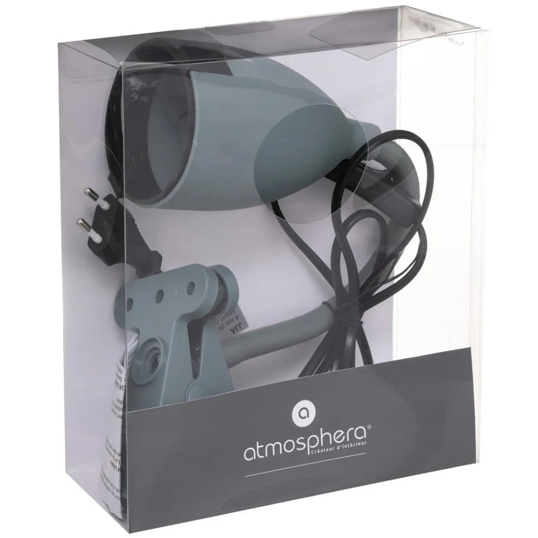 Lampe Pince Sily Jade H 43
