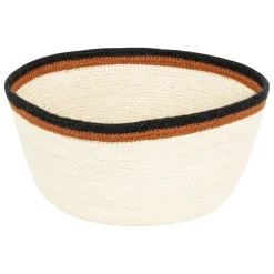Le lot de 2 paniers en jute bicolore