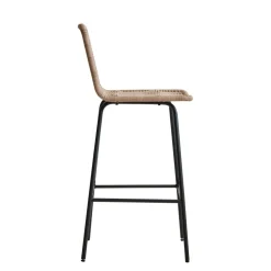 Le lot de tabourets BANGKOK design moderne et son élégant alliage de matières