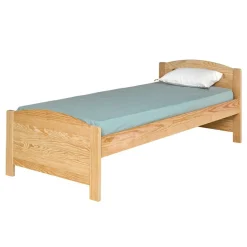 Lit ado OPALE 90x200 sans sommier bois clair