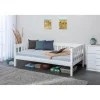 Lit Banquette SINTRO 90X200 Vernis Blanc