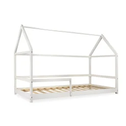 Lit cabane pour enfant Revanou Bois Blanc