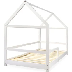 Lit cabane pour enfant Revanou Bois Blanc