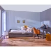 Lit multi fonction DREAM THE FUTURE Gris 90x200 Sommiers inclus Matelas non inclus