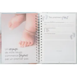 Livre Naissance 100 Pages bleu