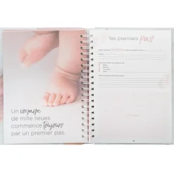 Livre Naissance 100 Pages rose