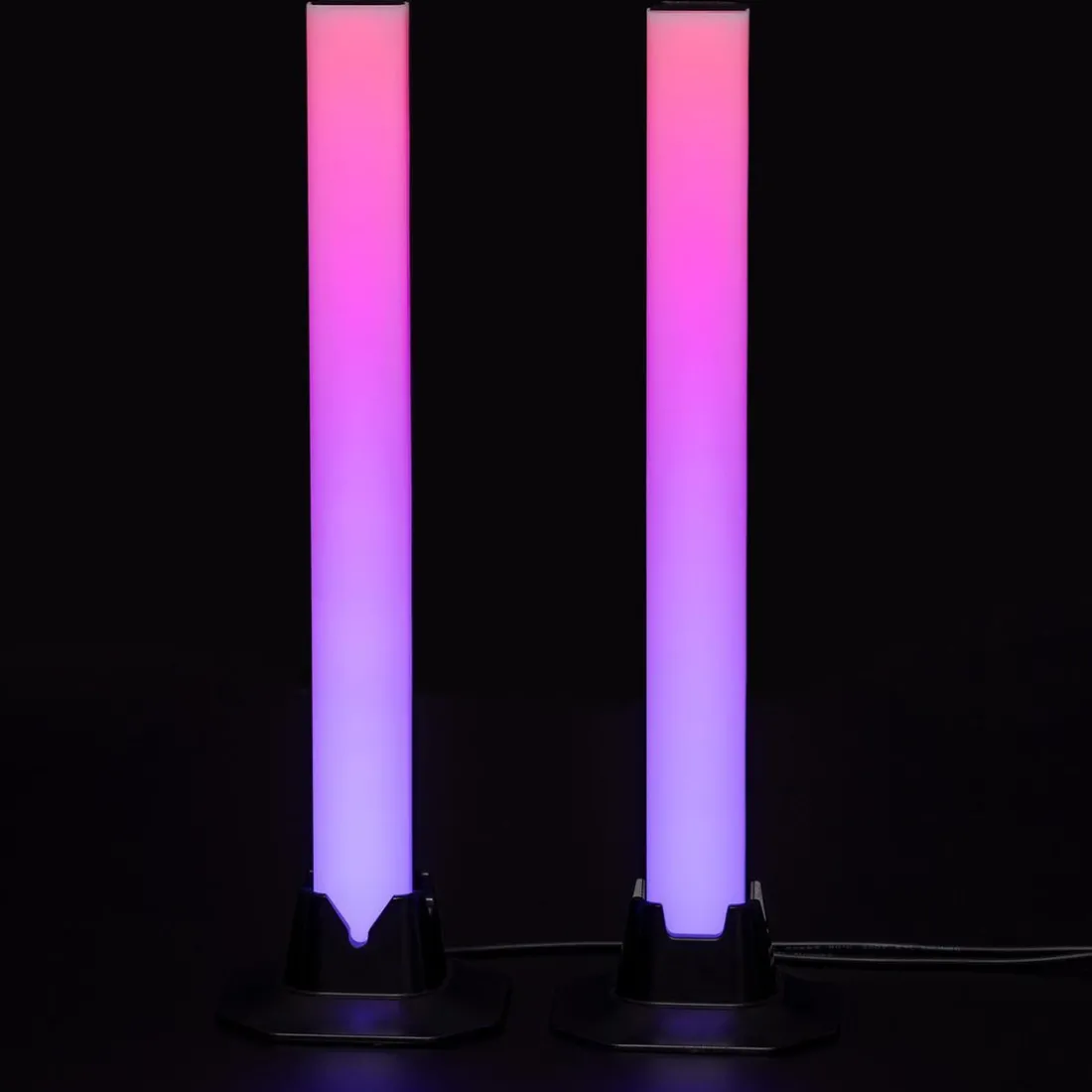 Lot de 2 barres lumineuses - Noir