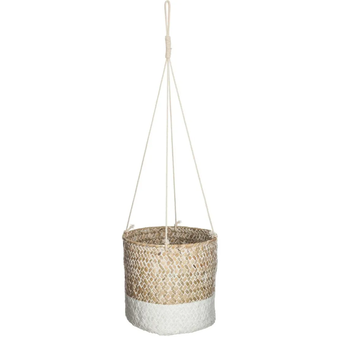 Lot de 2 caches pot seagrasse etnik