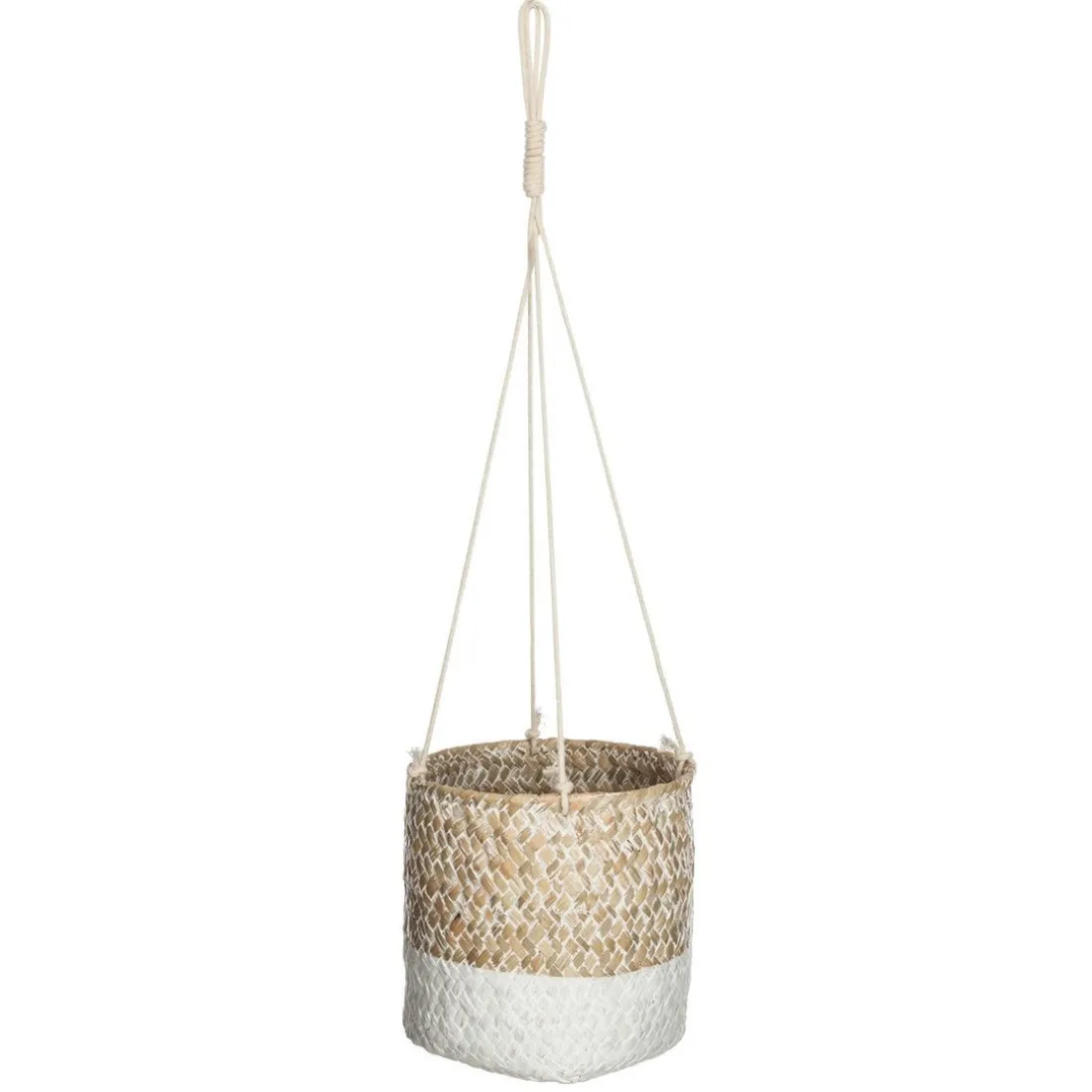 Lot de 2 caches pot seagrasse etnik