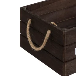 Lot de 3 cagettes en bois DENYS